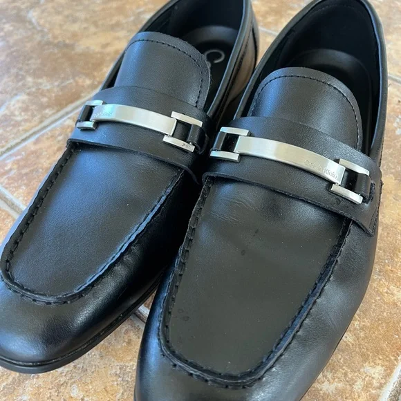 Calvin Klein men’s black loafers 👞🖤 - Picture 3 of 5